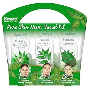 Himalaya Pure Skin Neem Facial Kit .