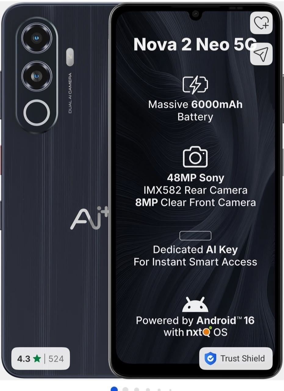 Ai+ Nova 2 Neo 5G Biggest Deal of the Year*
