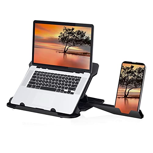 Portronics Laptop Stand with 360° Rotation Base at 377.