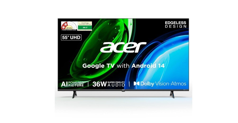 Acer 139 cm (55 inches) Ultra I Series 4K Ultra HD Smart LED Google TV