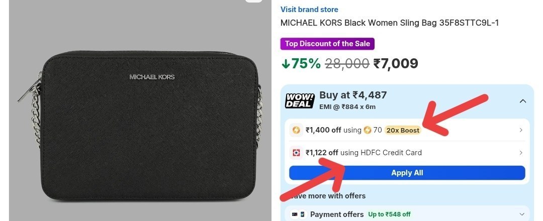 Michael Kors Bags @ Upto 81% Off