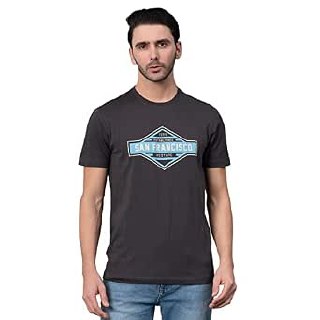 Red Tape Round Neck T-Shirt Men Comfortable Breathable
