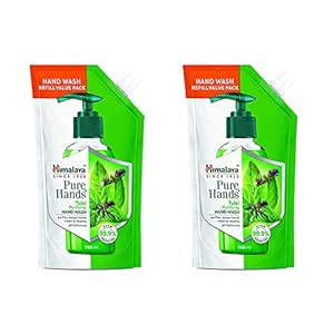 Himalaya Pure Hands Purifying Tulsi Hand Wash Refill 750 ml - Pack of..