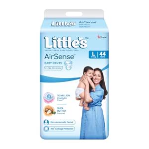 Little's Ultra Premium Baby Diapers L 44 Count
