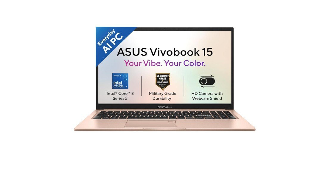 ASUS Vivobook 15 (2026) Fingerprint Sensor,8GB RAM,256GB SSD