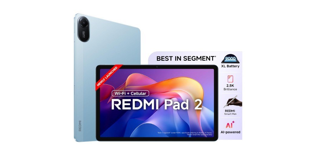Redmi Pad 2, 11-inch (27.94 CM) 4GB RAM, 128GB ROM
