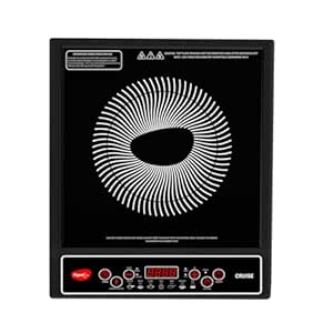 Pigeon by Stovekraft Cruise 1800 watt Induction Cooktop With Crystal Glass,7 Segments LED Display…