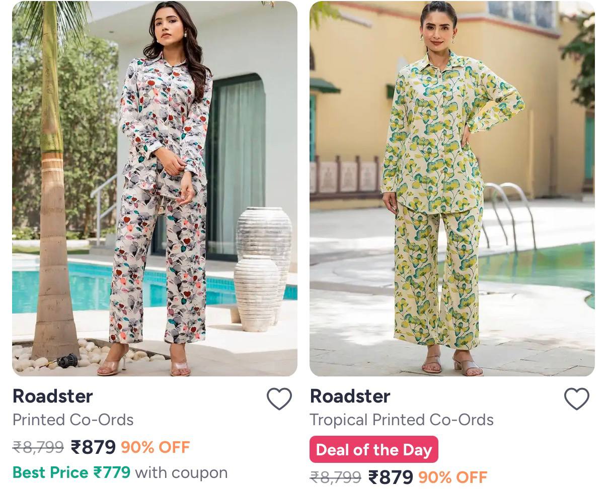 Roadster Women Co-ords .