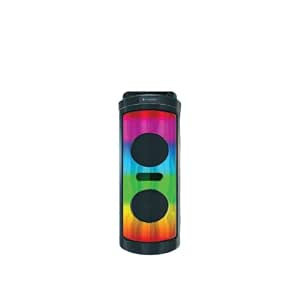 40W Bluetooth Party Speaker with RGB Lights, Fast Charging, Powerful Bass
