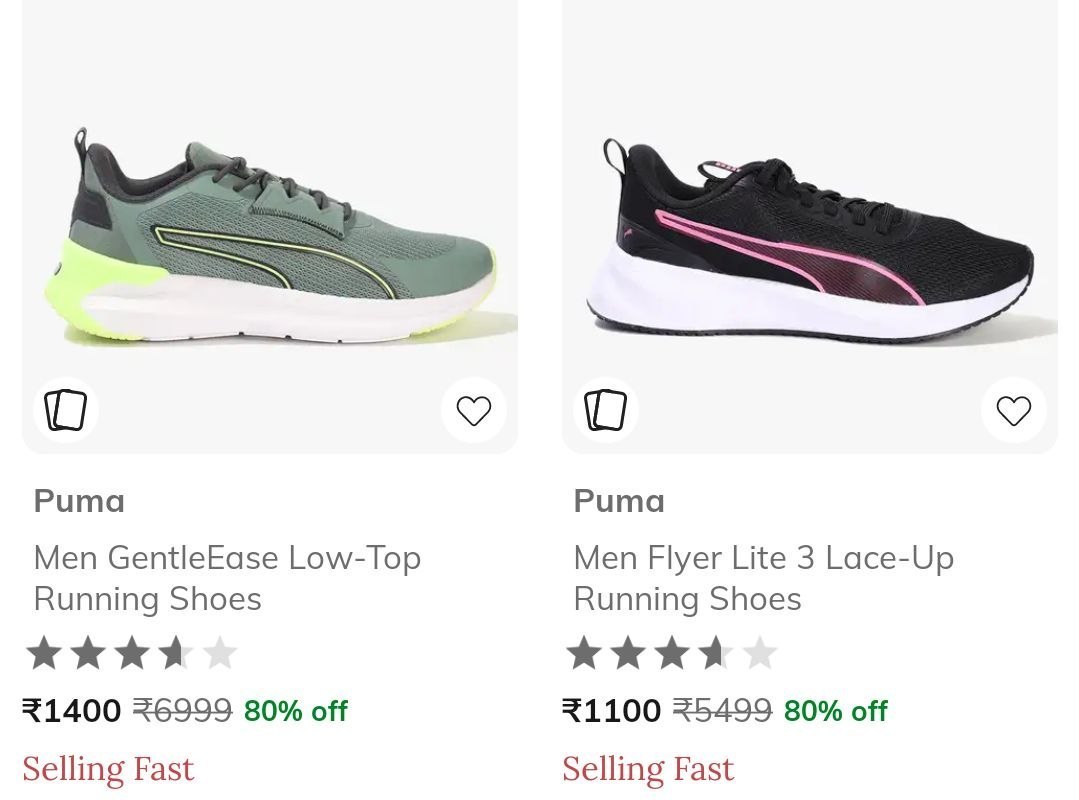 Ajio : Upto 80% Off On Branded Men's Shoes.