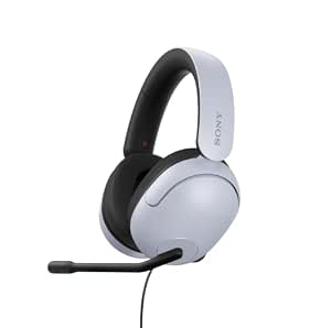 Sony INZONE H3, MDR-G300 Wired Gaming Headset, Over-Ear Headphones with 360 Spatial Sound, USB…