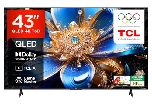 TCL (43 inches) 4K Ultra HD Smart QLED Google TV ,990