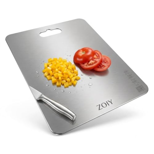 Premium Steel Chopping Board .