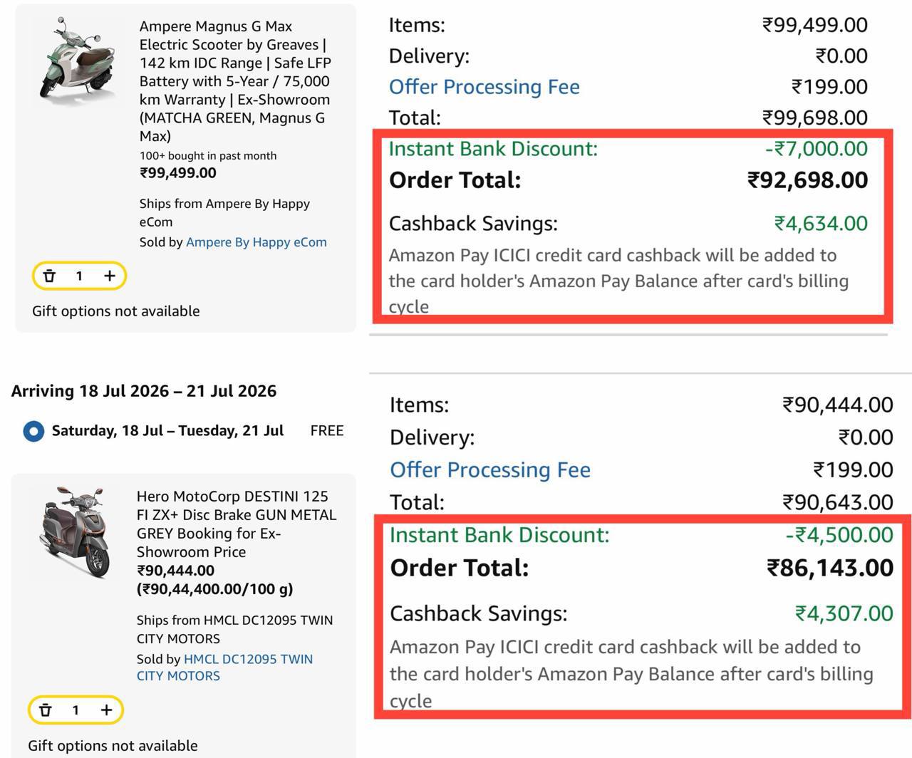 for Needy | Scooter at Lower Price Than Offline 🔥
