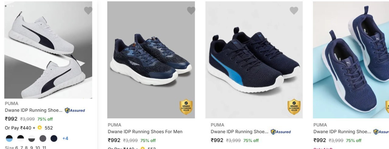 Flipkart Loot: Upto 85% Off On Branded Shoes.
