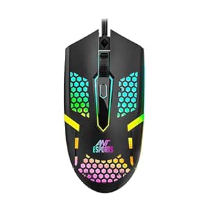 Off : Ant Esports Gm1103 Wired Gaming Mouse, 800-3600 DPI
