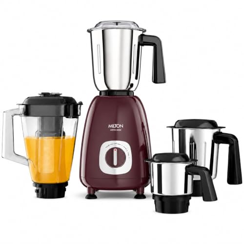 Milton Artis Mixer Grinder, ISI Certified, Grindstone Blade