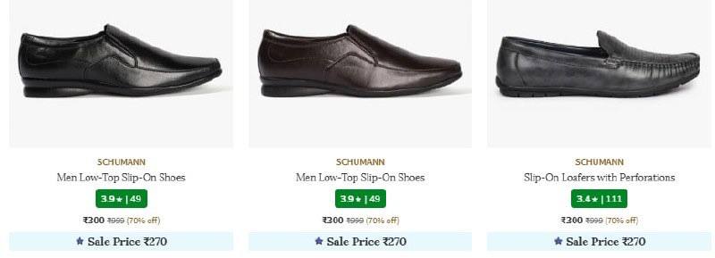 AJIO LOOT 🔥🔥 UPTO 90% OFF ON FOOTWEARS⚡FROM 124/