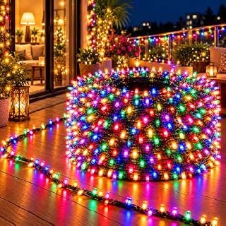 Desidiya® Premium 400 LED String Lights - 90 Meter Multi-Color Fairy Lights for...