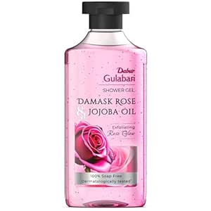 Dabur Gulabari Shower Gel - 250 ml | 99% Pure Glycerine | Ge...