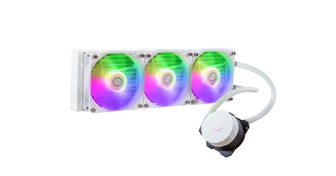 Cooler Master ML360L Core ARGB CPU Liquid Cooler - White