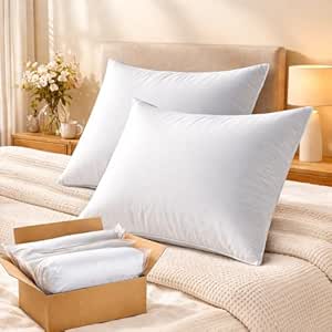 BSB HOME Decorative Throw Pillows for Sofa & Bed, Soft & Flu...