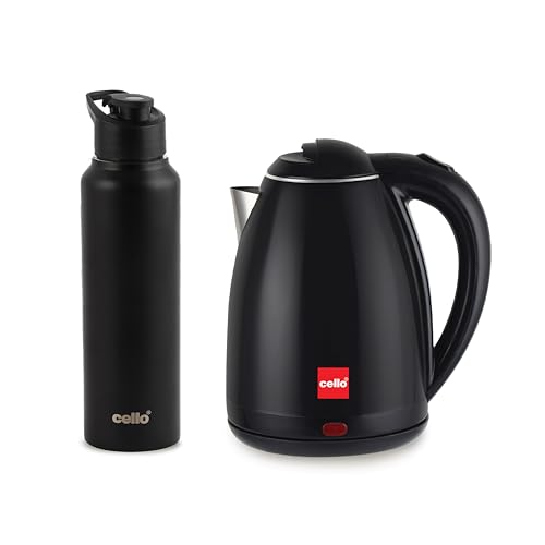 CELLO Pluto Quick Boil Stainless Steel Electric Kettle 1.5L ...