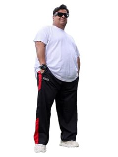 off : Bigbanana Men Plus Size Ambrose Colorblock Trackpant