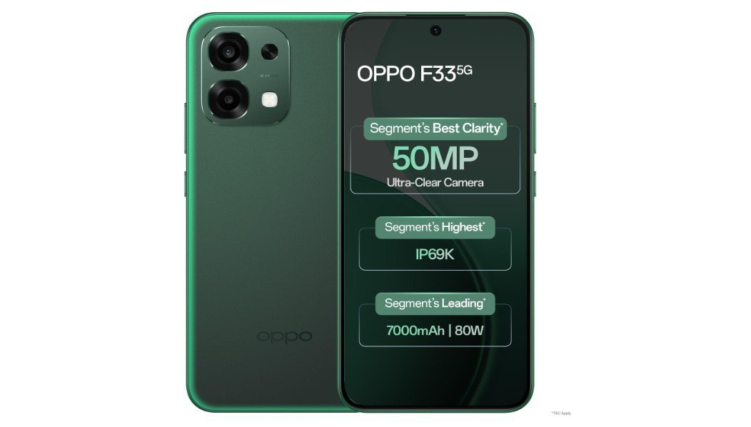 Oppo F33 5G Smartphone 6GB RAM, 128GB Storage