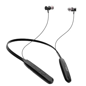 Kratos N1 Neckband Bluetooth Headphones with 30 Hours Playtime with 13mm Drivers, Rich Music…
