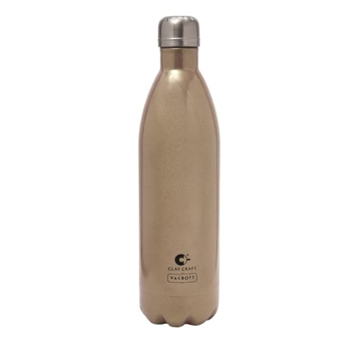Clay Craft Vacbott Vaccum Bottle, Stark Sparkle Double Walle...