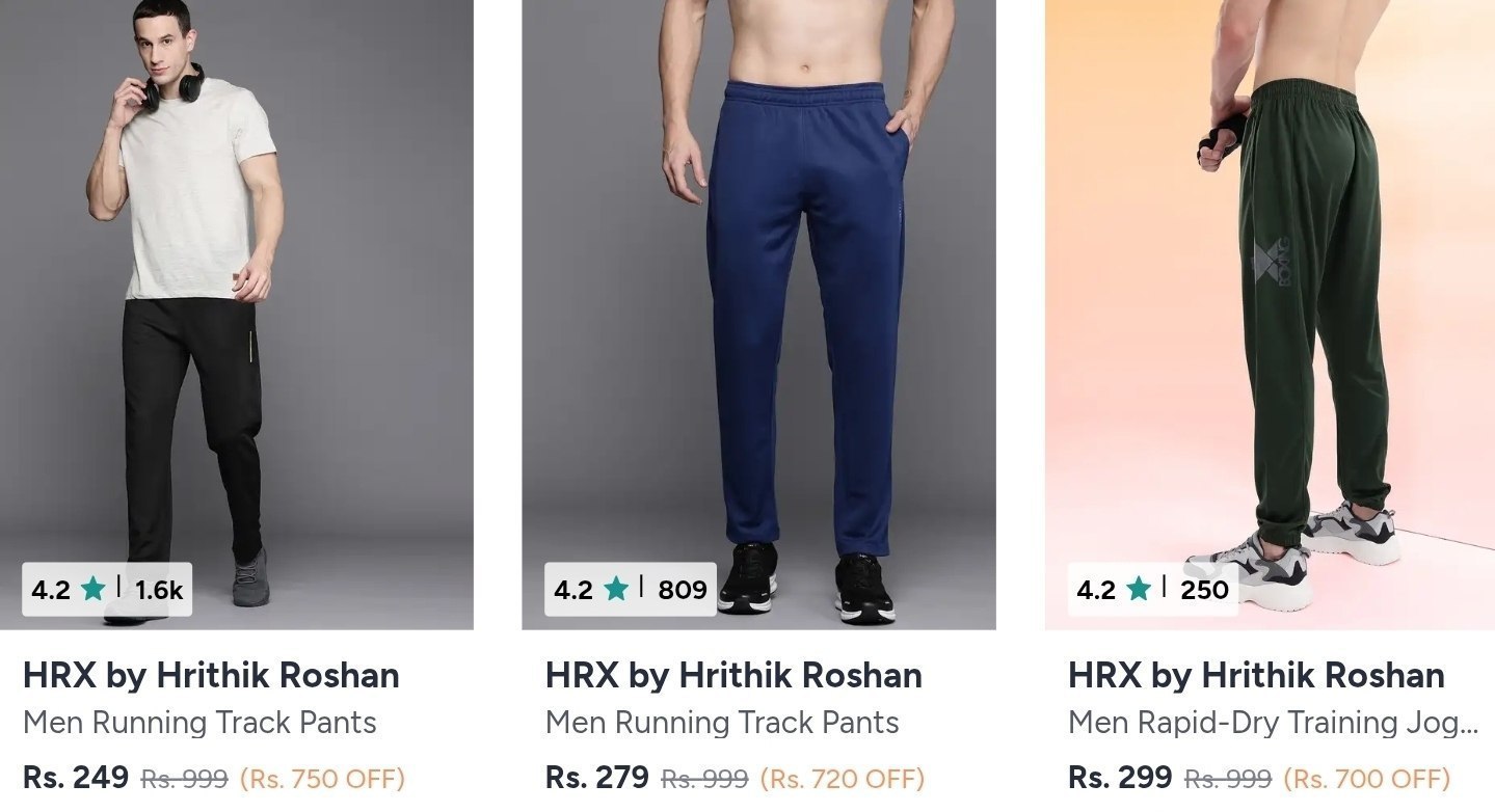 HRX Trackpants Starts