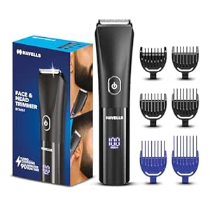 Havells Beard & Hair 7 in 1 Trimmer |2-in-1 Special Blade| Comes with 4 Beard & 2 Hair Combs| Real…