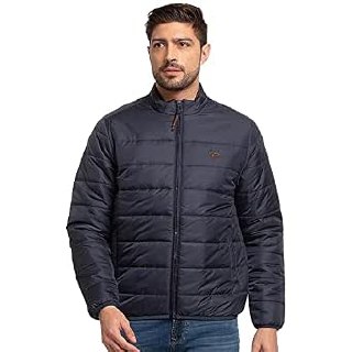 Spykar Men Solid Regular Jacket MJK02BBLW021NAVYBLUE2XL 2XL