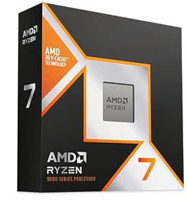 AMD Ryzen™ 7 9850X3D Desktop Processor Using Card