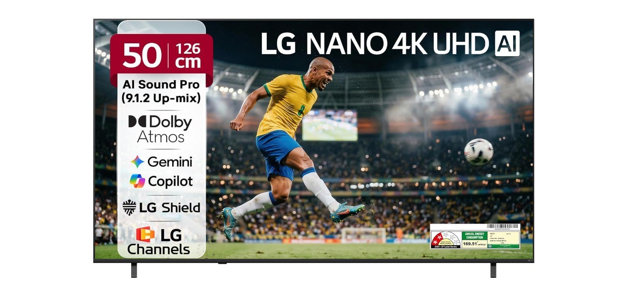 LG 126 cms (50 inches) U8 AI Series 4K Ultra HD