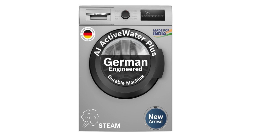 Bosch 8 kg 5 Star Front Load Fully-Automatic Washing Machine