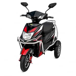 EOX Thrill 3W Electric Scooter for Adults | 3 Wheeler Electric Scooter for Senio...
