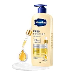 Vaseline Deep Moisture Body Lotion |For Dry Skin | Cushion Soft Skin| With Ceramides Hyaluron…