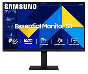 Samsung 22" (54.6 cm) S3 Flat Monitor|Super Slim Borderless ...