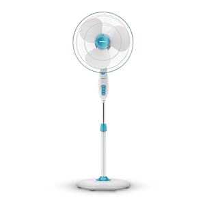Havells Gatik Pro 400mm Pedestal Fan| 120 Ribs Guard for Safety| Smooth Oscillation| Heavy Base|…