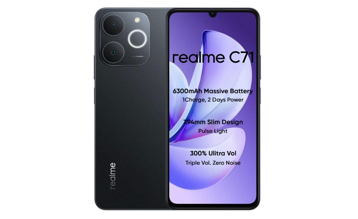 realme C71 4G Smartphone 4GB+64GB