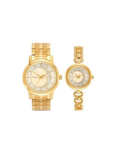 TIMEX Classics Analog Watch for Unisex with Round Dial & Wat...