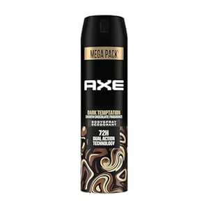 Axe Dark Temptation Long Lasting Deodorant Bodyspray for Men 215 ml