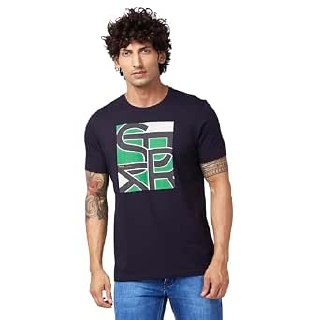 Spykar Men Solid Slim Fit T-Shirt