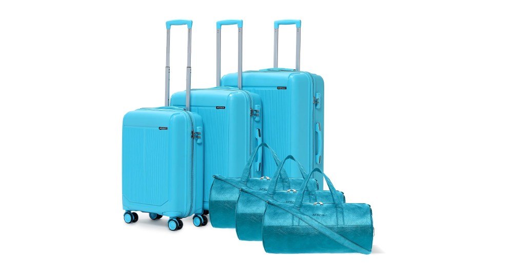 VLITE Megatron 6-Piece Family Set – 3 Duffle Bags + 3 Trolley