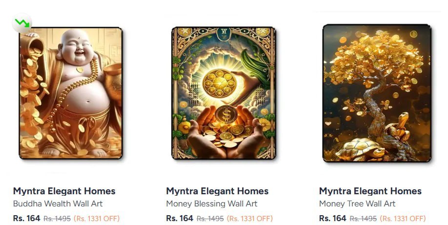 Myntra | Buy Wall art starting