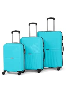 Teakwood Set Of 3 Trolley Bag