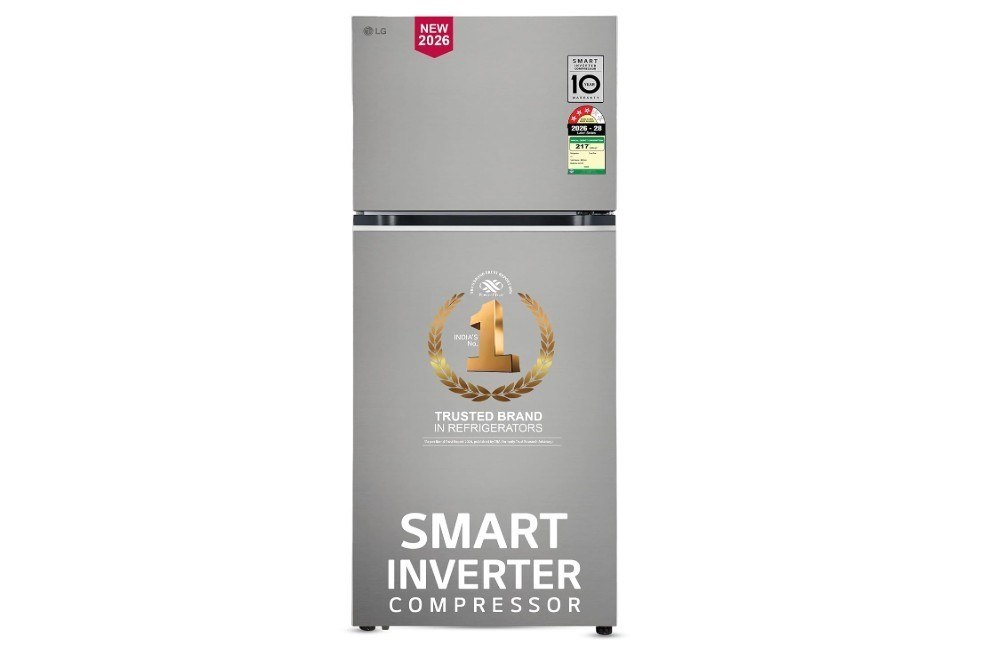 LG 380 L, 3 Star Double Door, Wi-Fi Enabled Refrigerator
