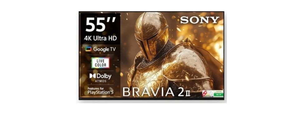 Sony 139 cm (55 inches) BRAVIA 2M2 Series 4K Ultra HD Smart LED Google TV